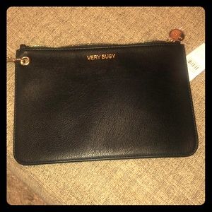 Small black handbag
